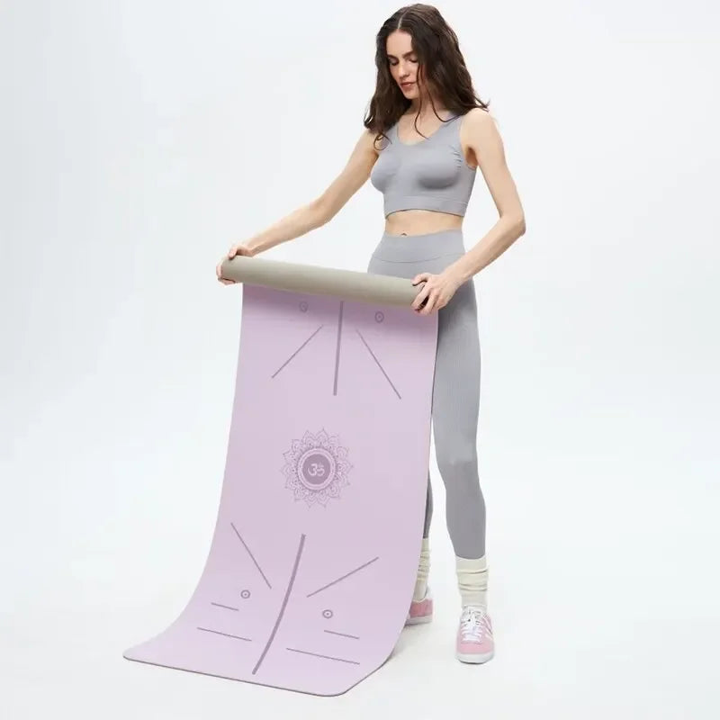 Professional Yoga Mat Non-Slip & Eco-Friendly with Strap