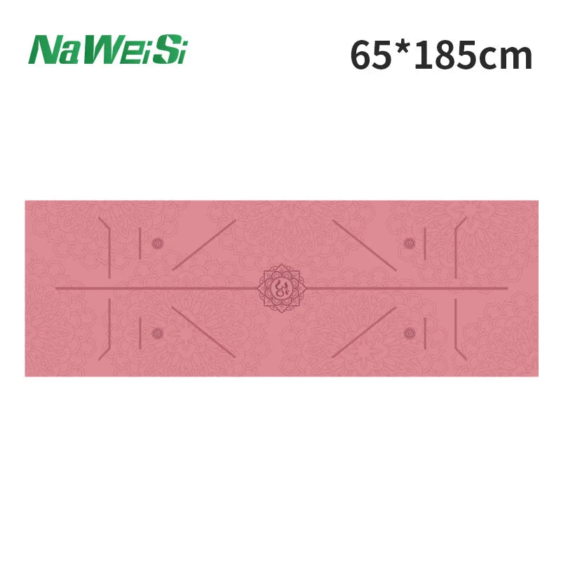 Double-Side Velvet Yoga Mat Towel Non-Slip, Quick-Dry & Portable