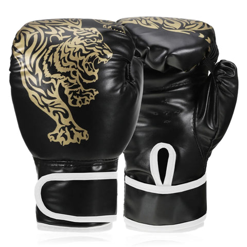 Sport Boxing Gloves PU Leather for Indoor & Outdoor Training