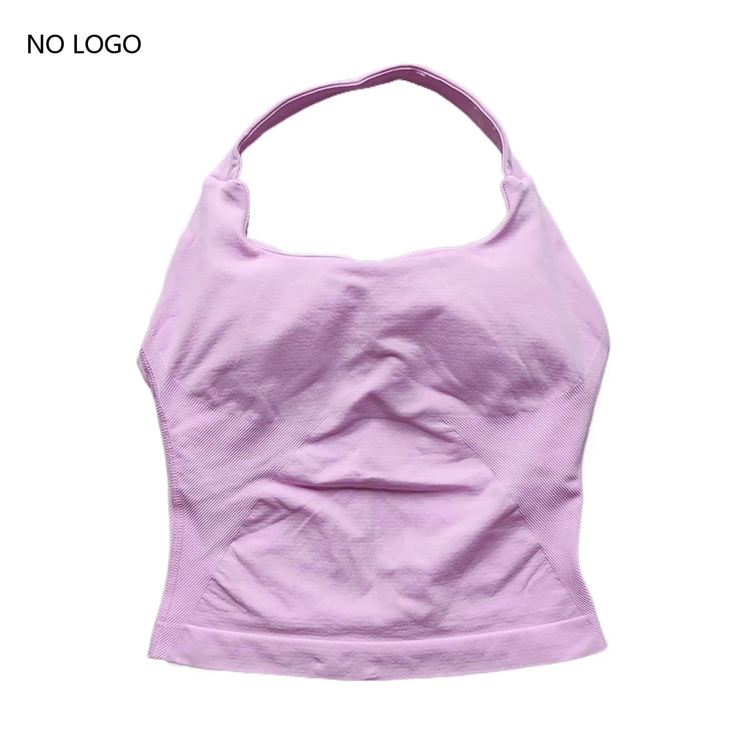 Impact Push-Up Yoga Sports Bra – Backless Tank Top for Gym & Activewear