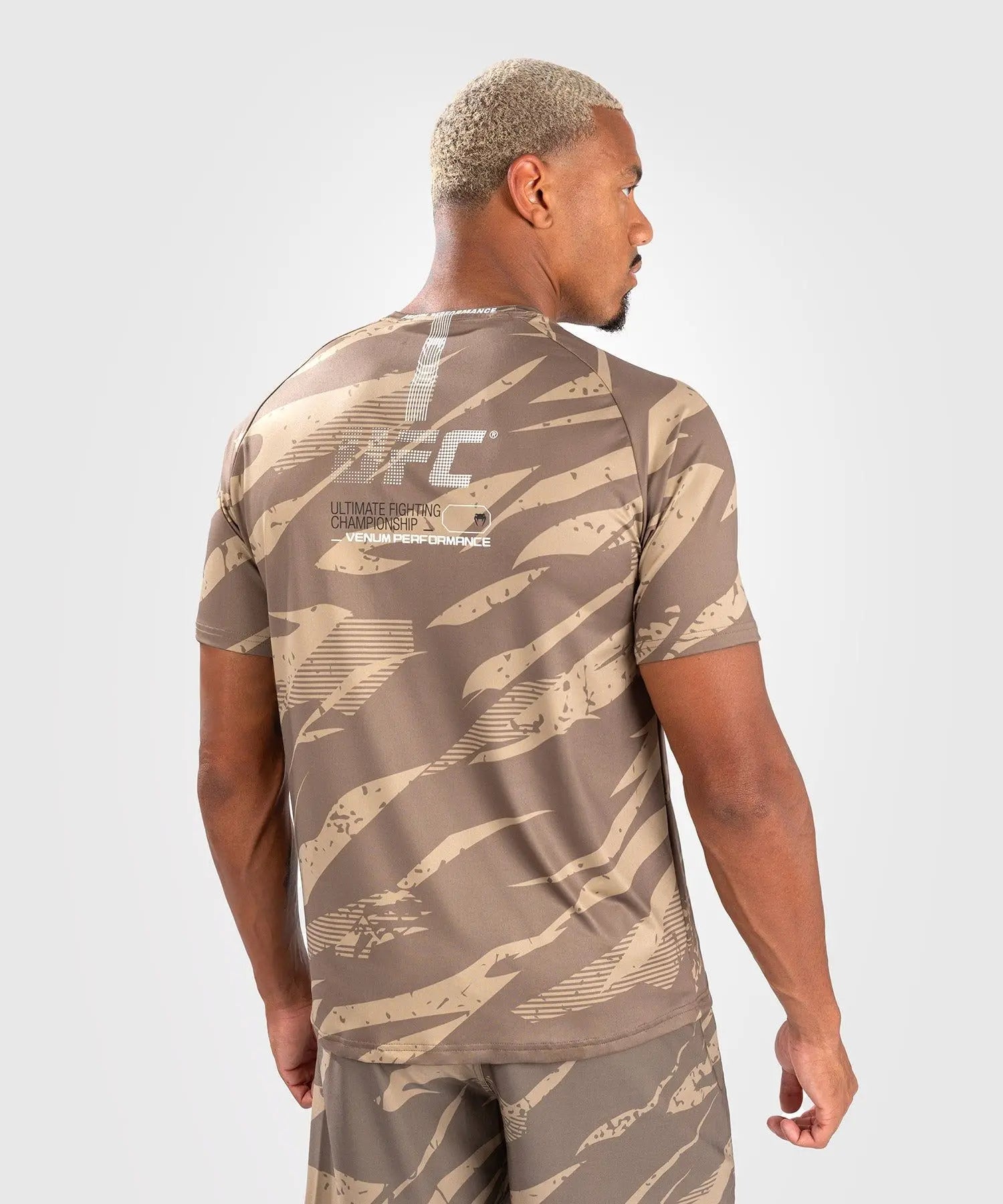 2025 Summer UFC fighting and fitness training quick-drying T-shirt comfortable round-neck boxing match European-sized top