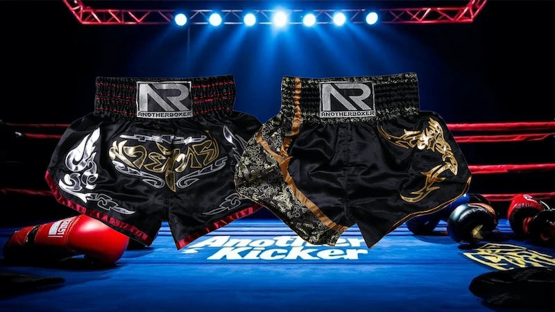 Muay Thai Shorts 2025 New Thai Boxing Shorts Women Men Child Patchwork Kickboxing Training Pants Gym MMA Martial Arts Fight Gear