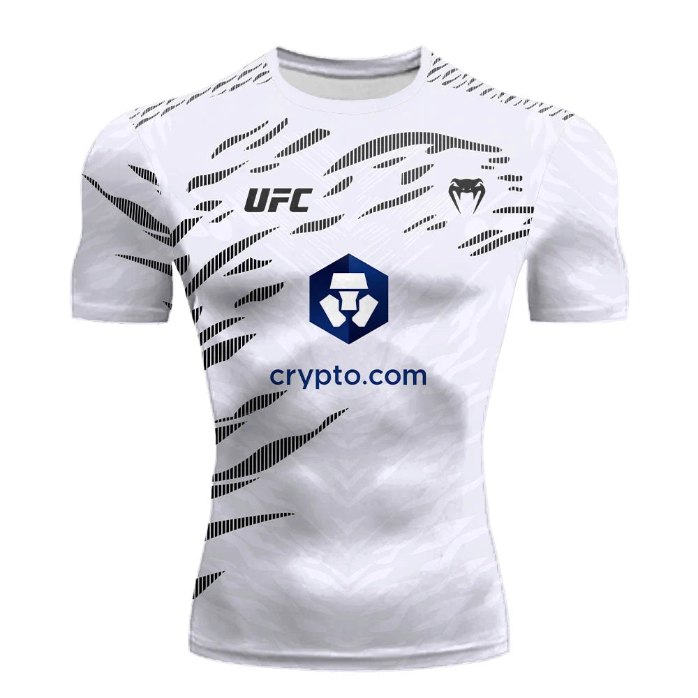 UFC Lightweight Training T-Shirt Breathable Summer Sportswear
