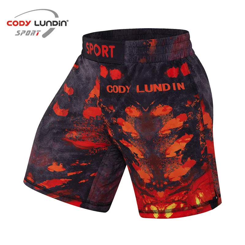 MMA Fight Shorts Boxing Sport Clothing Men Rashguard Muay Thai Mma shorts Fight Wear Bjj Jiu Jitsu Grappling Running Short Pants
