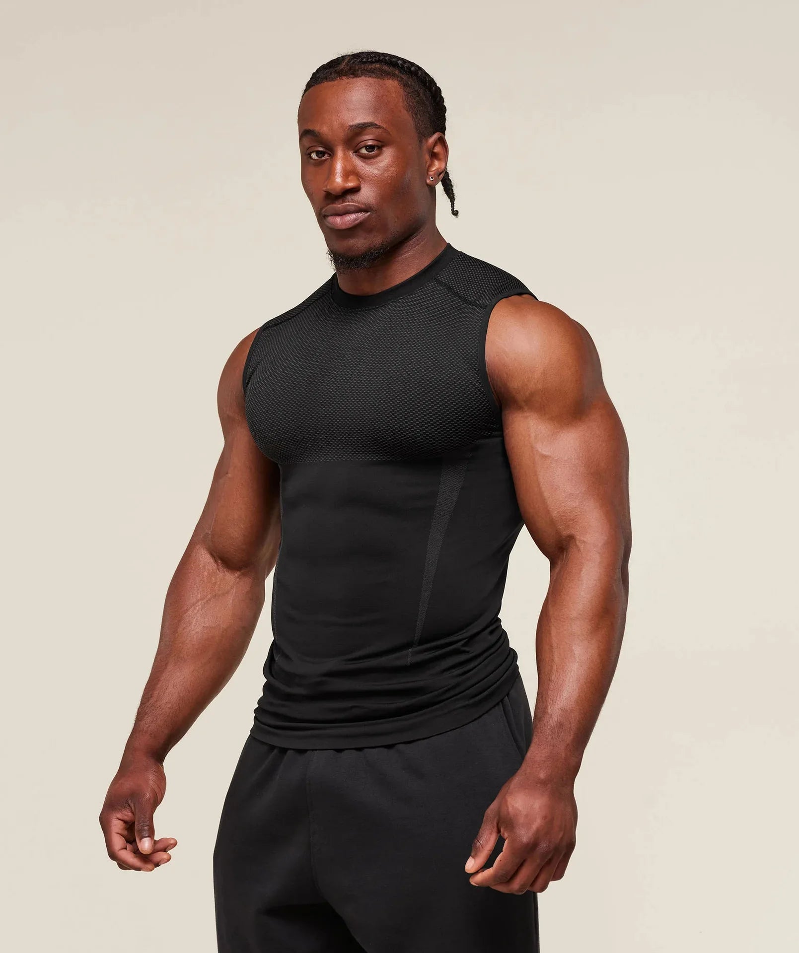 Summer Men's Tight sports vest