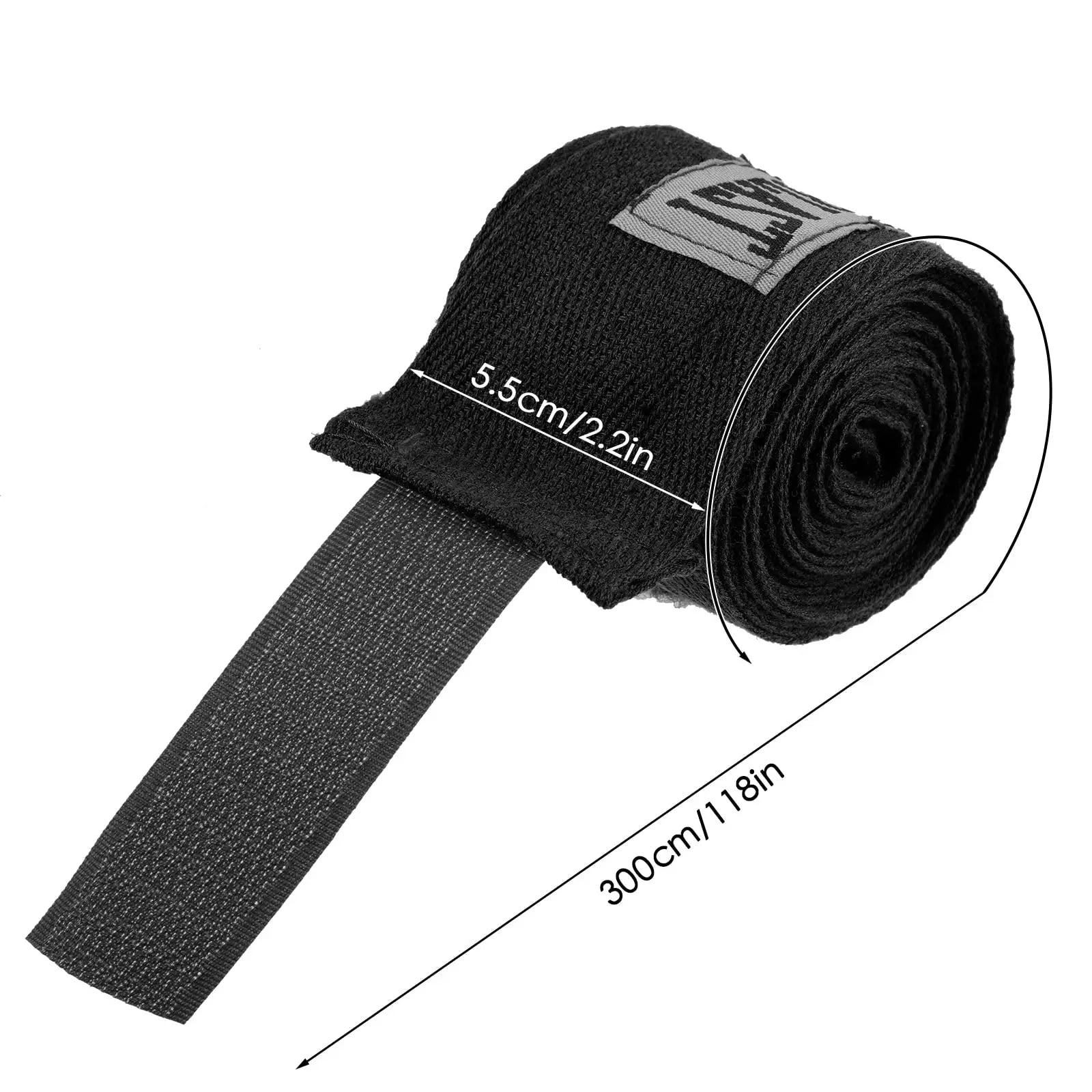 Everlast Cotton Boxing Bandages Soft Elastic Hand Wraps for Boxing, & Karate