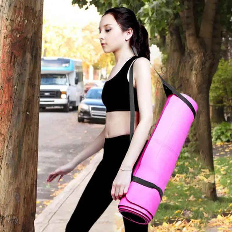 Yoga Strap Carrier Sling Adjustable, Non-Slip Mat Carrier