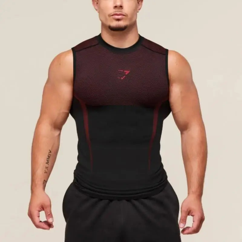 Summer Men's Tight sports vest
