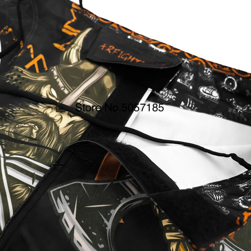 MMA Shorts Jiu Jitsu Muay Thai Pants Men's Fight Shorts Martial Arts BJJ Grappling Kickboxing Fighting Boxing Training Trunks