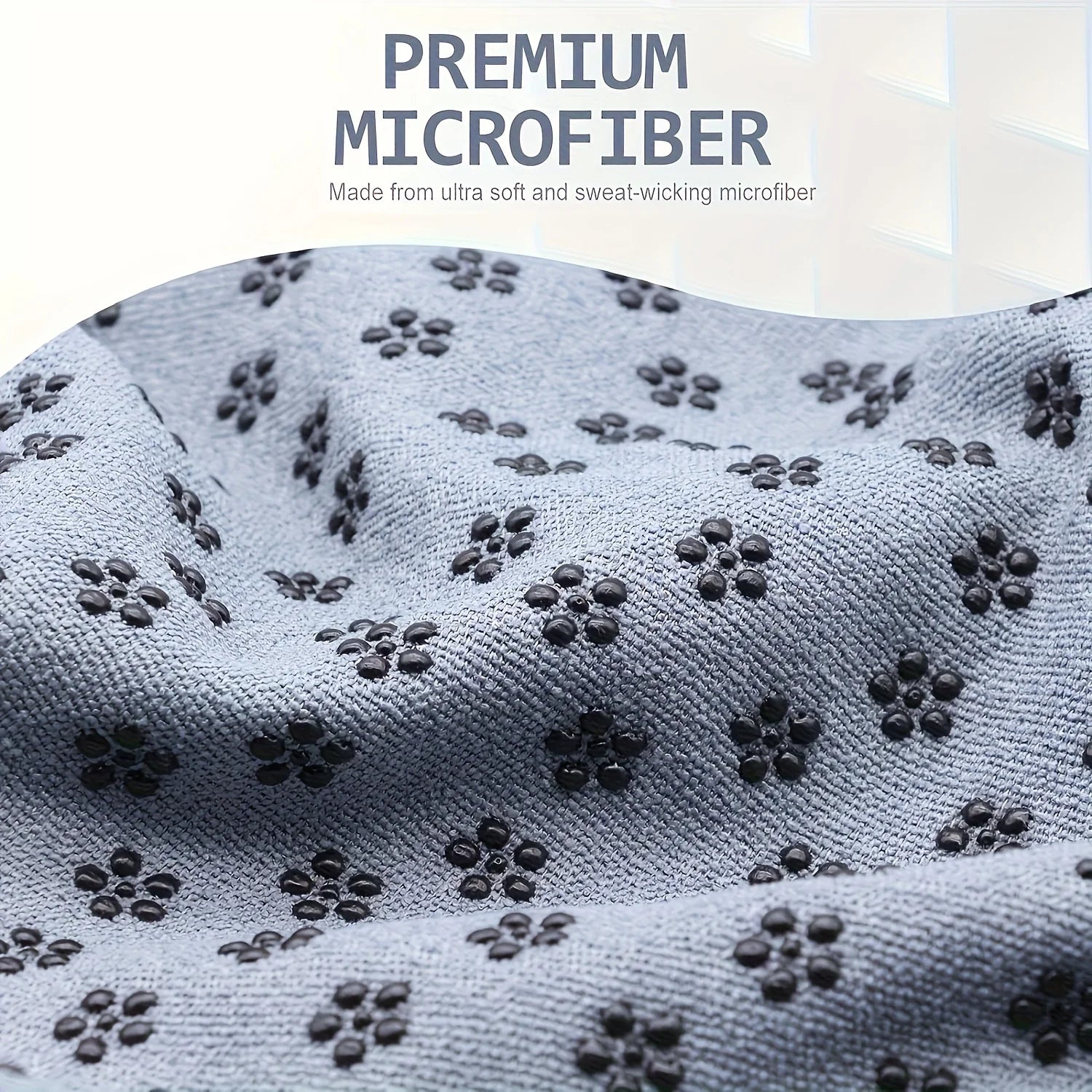 Sweat Absorbing Yoga Towel Non-Slip for Pilates & Hot Yoga