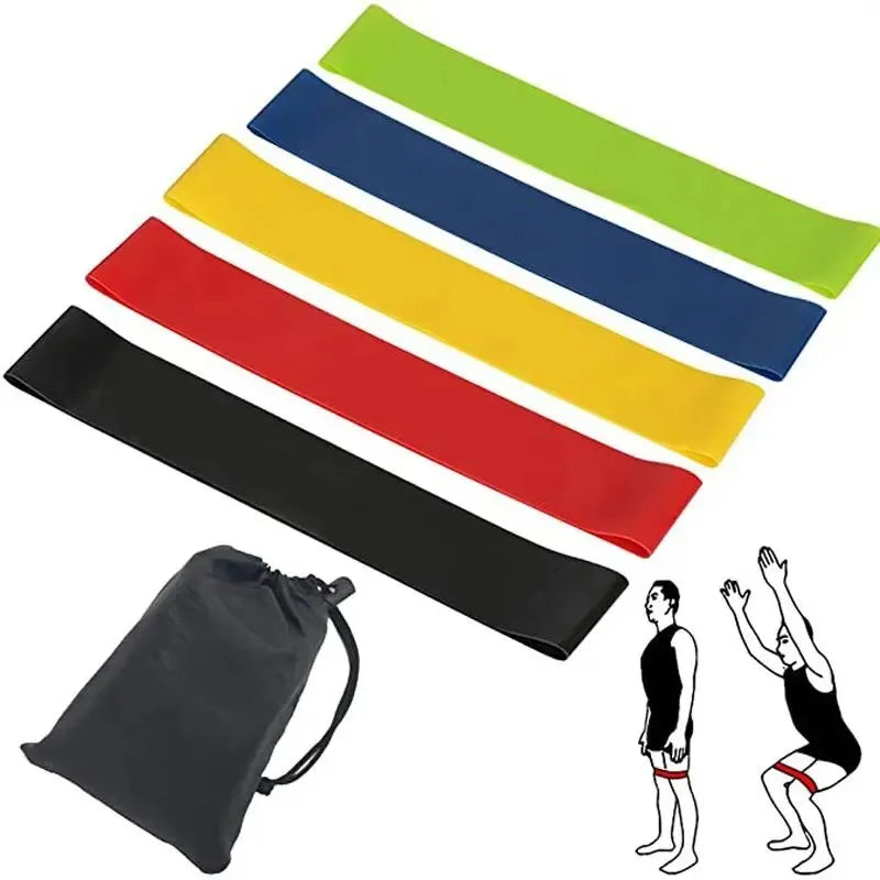 Latex Resistance Stretch Band – Mini Circle for Fitness & Strength Training