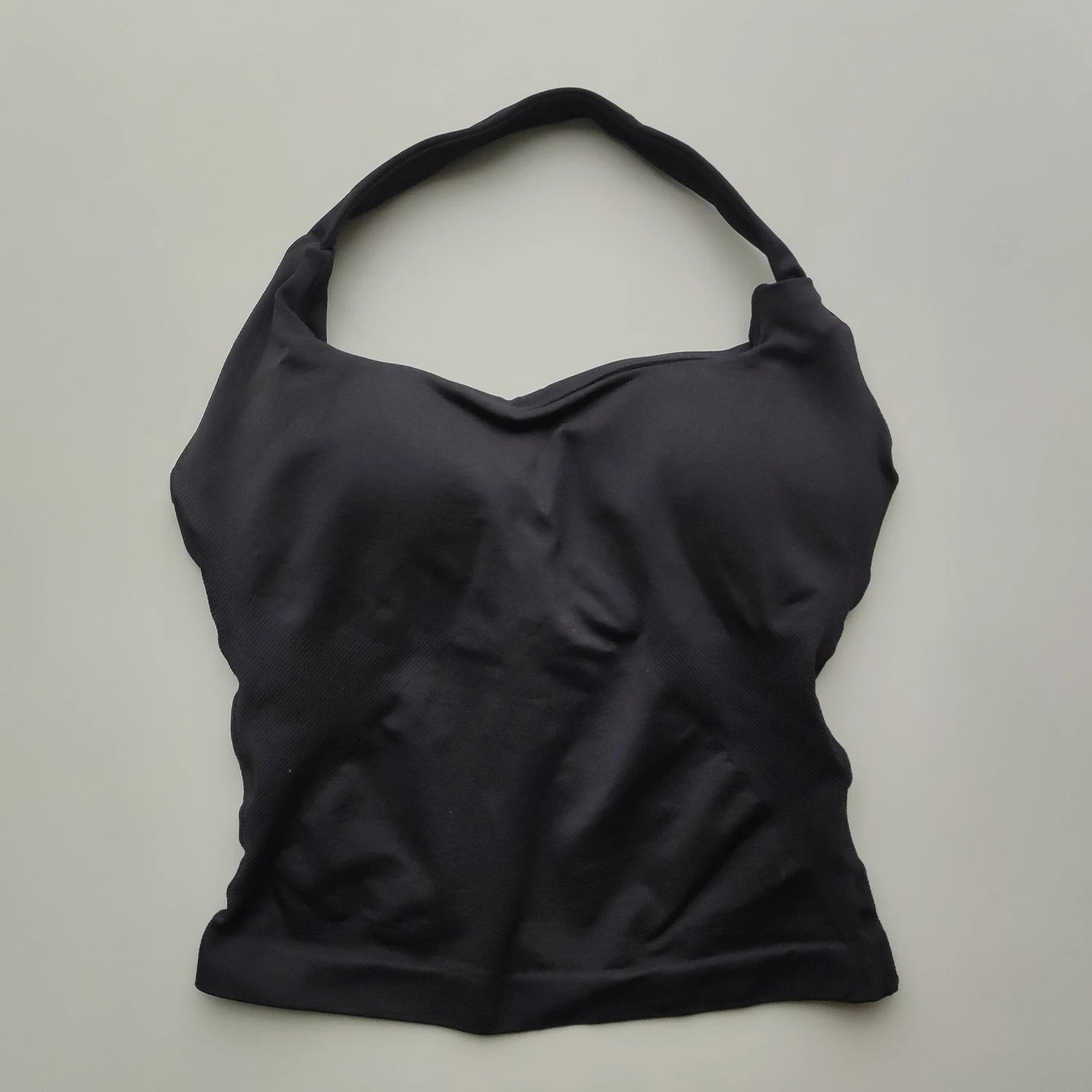 Impact Push-Up Yoga Sports Bra – Backless Tank Top for Gym & Activewear
