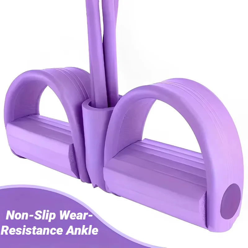 Resistance Pedal Band Elastic Rope for Strength & Flexibility