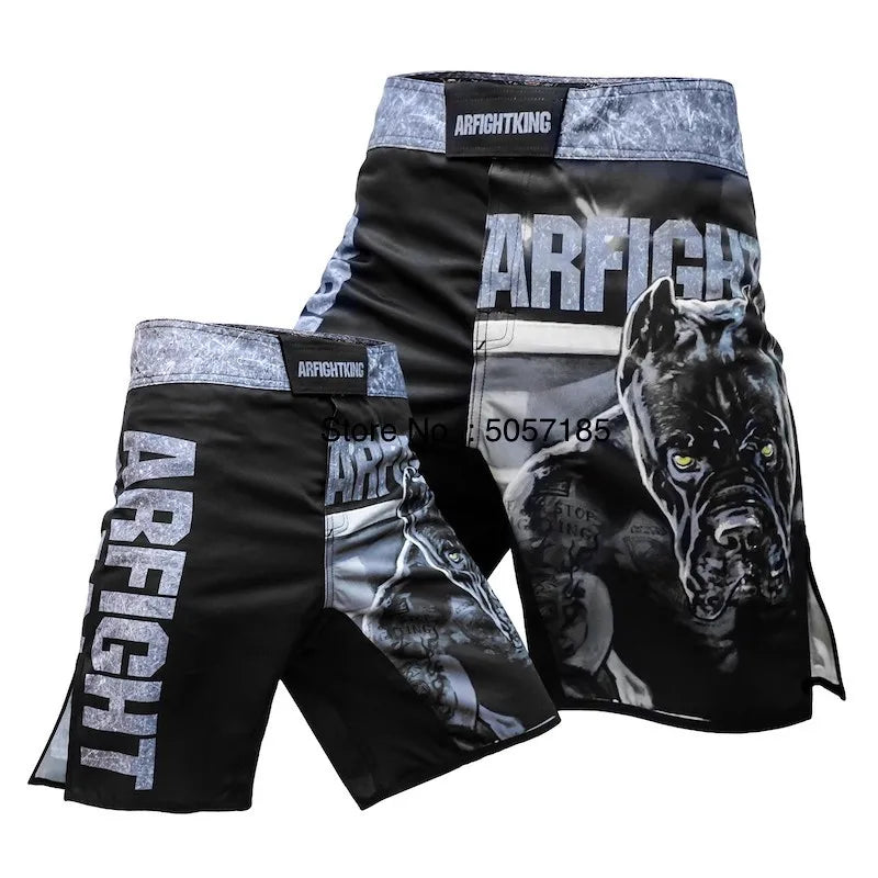 MMA Shorts Jiu Jitsu Muay Thai Pants Men's Fight Shorts Martial Arts BJJ Grappling Kickboxing Fighting Boxing Training Trunks