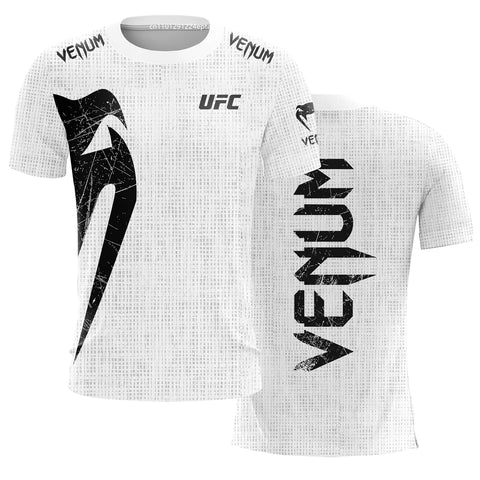 UFC VENUM Performance T-Shirt Breathable Short Sleeve Top