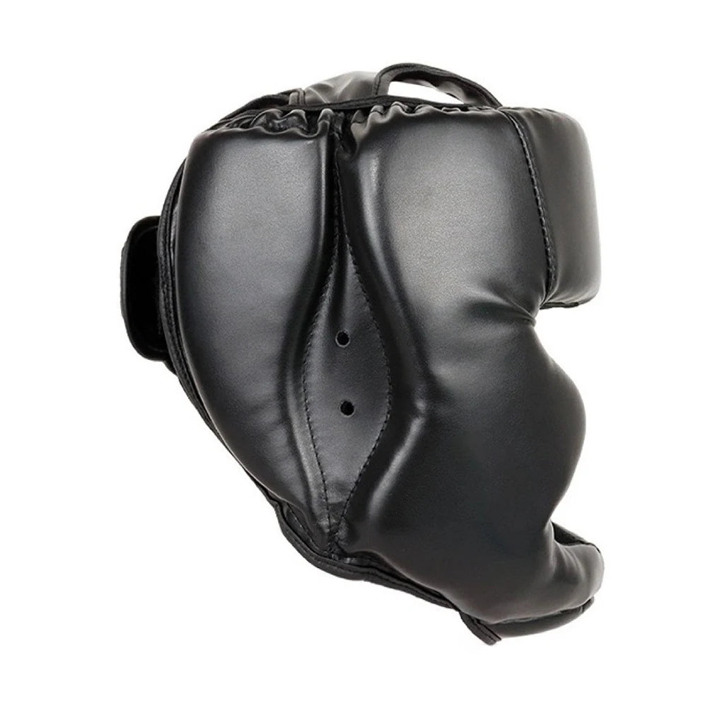 Boxing Headgear Protective PU Helmet for Adult Kids Muay Thai Martial Taekwondo W/mask for Wrestling Boxing Protective Equipment