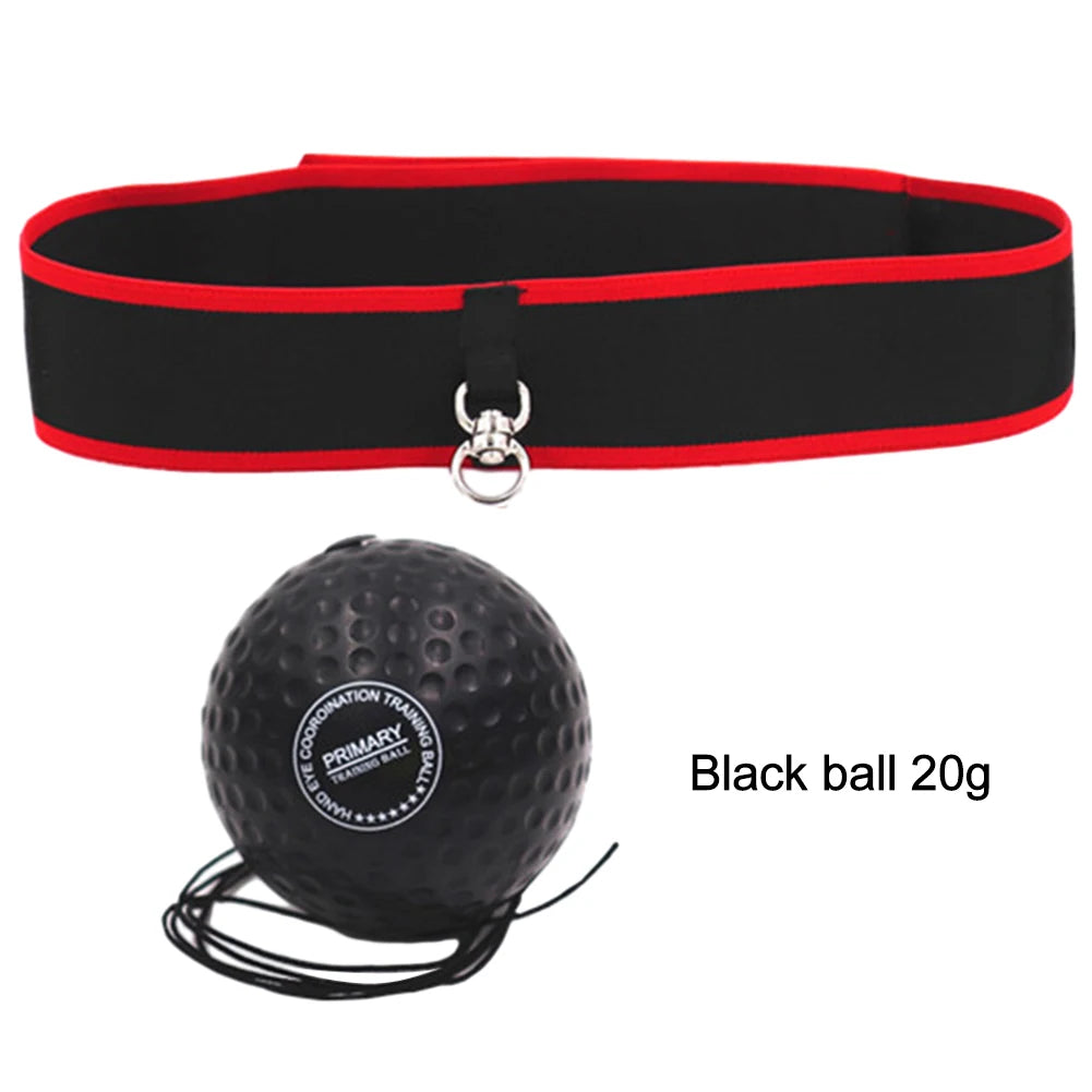 Boxing Reflex Ball with Adjustable Headband for Speed & Accuracy