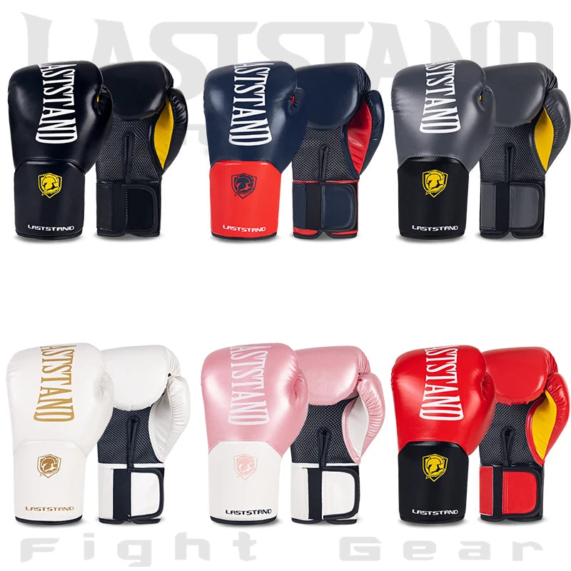 8/10/12/14oz Boxing gloves adult men's Sanda combat punching bag training women's thick breathable Muay Thai combat