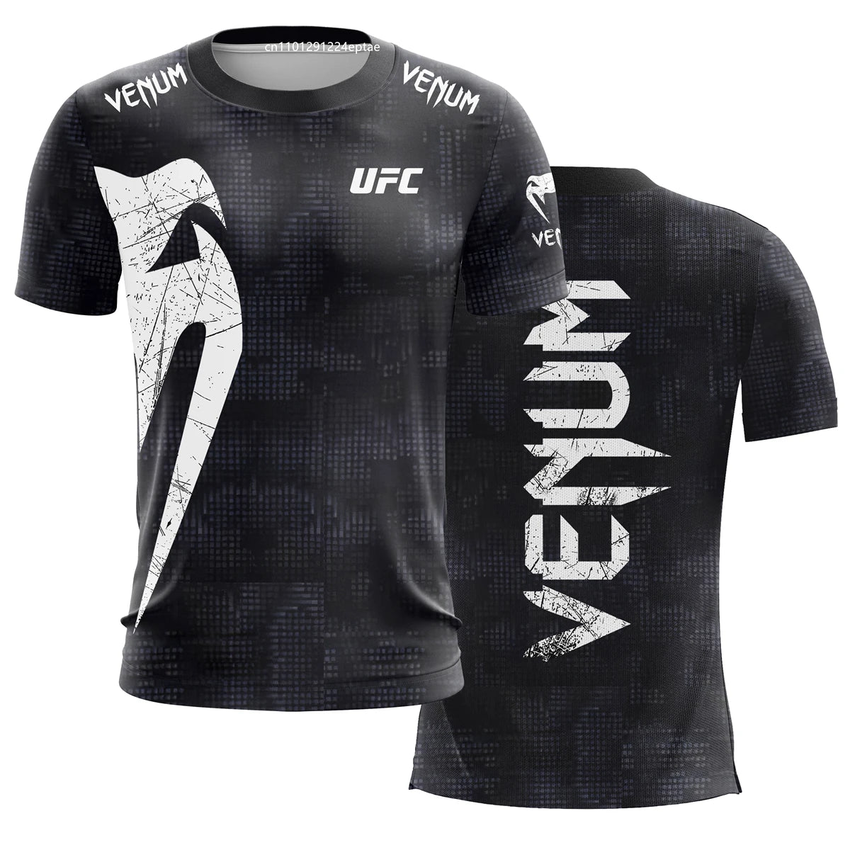 UFC VENUM Performance T-Shirt Breathable Short Sleeve Top