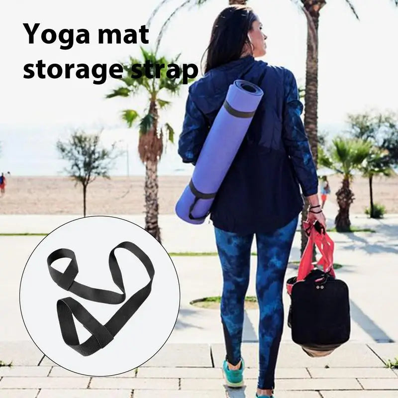 Yoga Strap Carrier Sling Adjustable, Non-Slip Mat Carrier