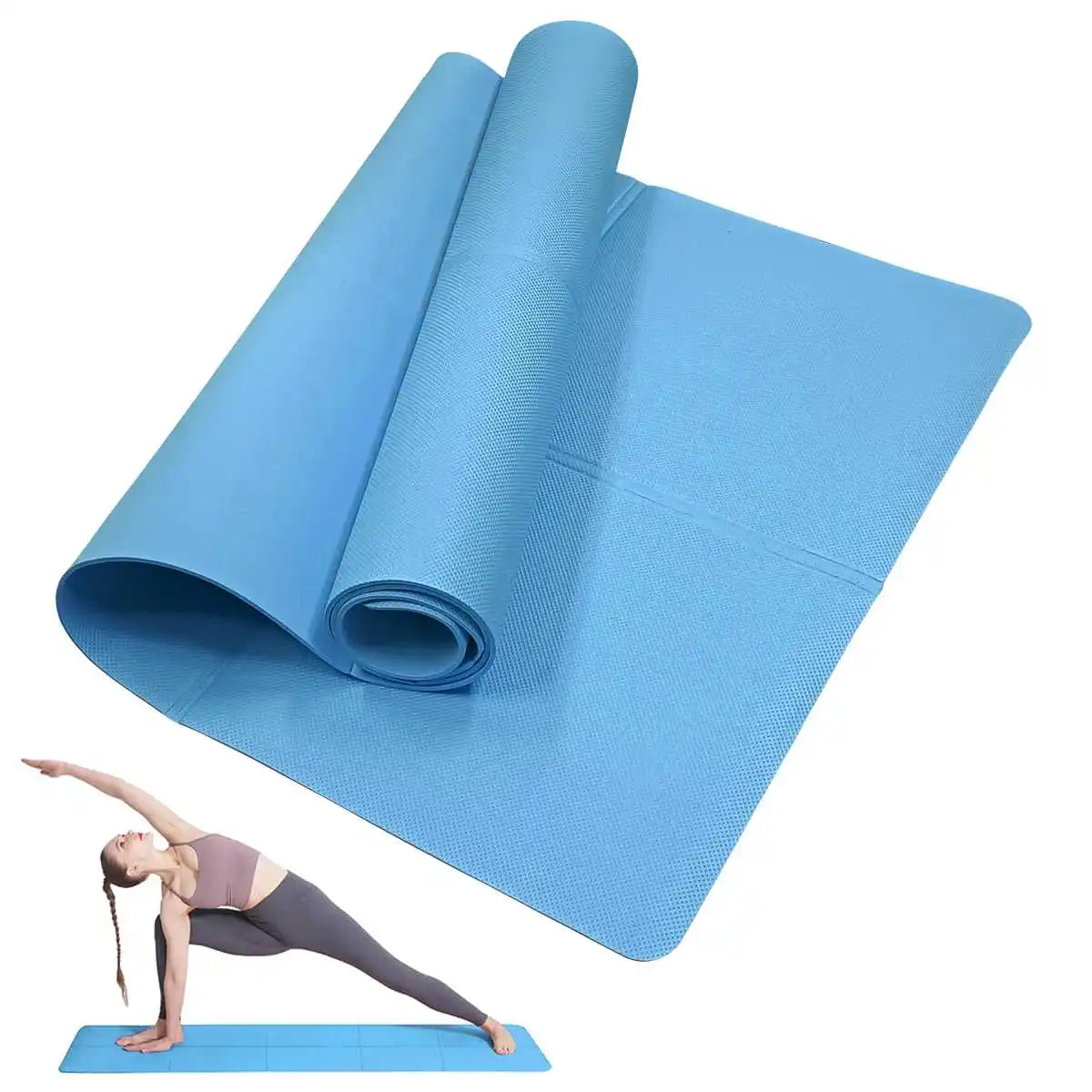 Comfortable EVA Foam Yoga Mat Perfect for Sports and Pilates