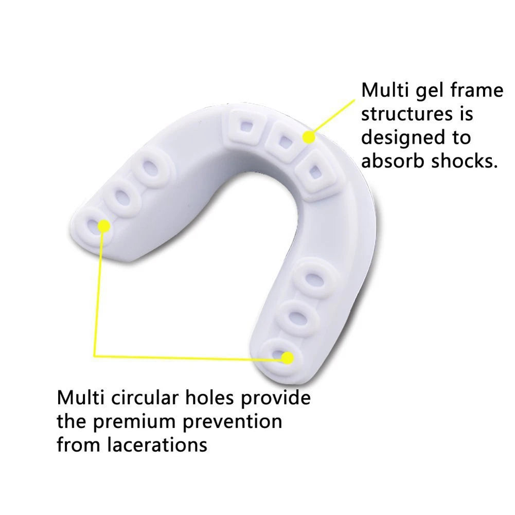 Mouth Guard Boxing Gum Shield Adults Junior Mouth Guard Sports Mouthguard for Football Wrestling Hockey Lacrosse Boxing