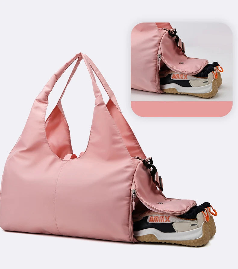 Women’s Yoga Mat Bag Large Capacity Travel & Fitness Handbag