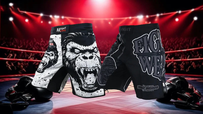 Muay Thai Shorts 2025 New Thai Boxing Shorts Women Men Child Patchwork Kickboxing Training Pants Gym MMA Martial Arts Fight Gear