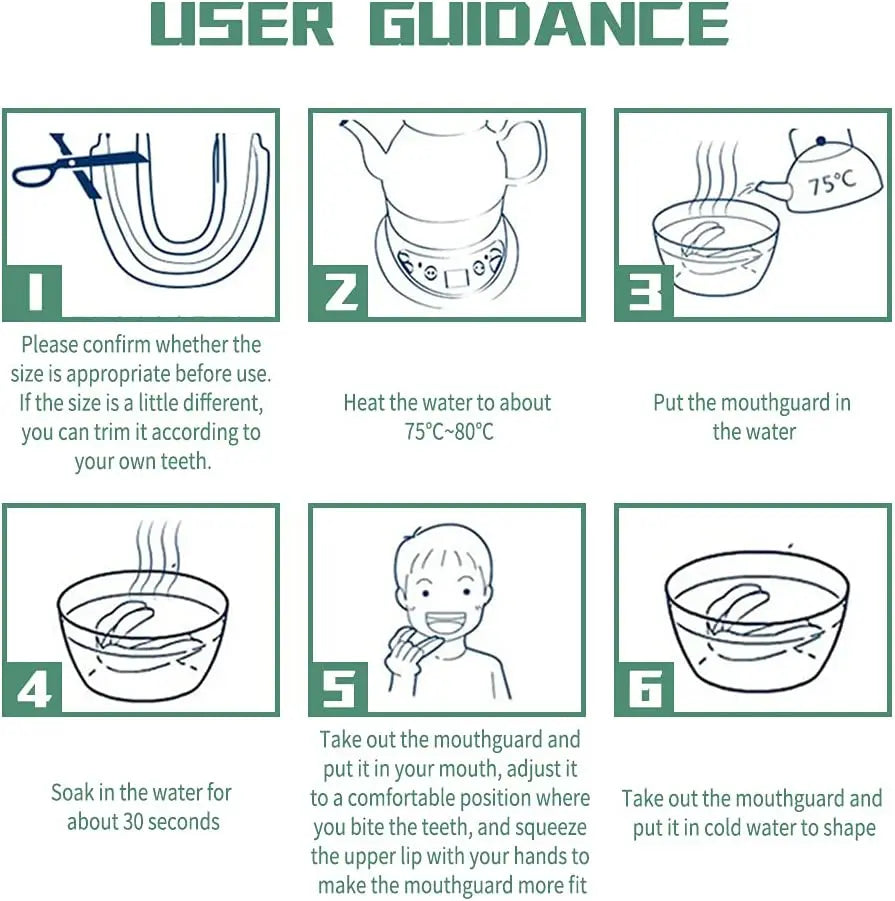 LEKARO Training Mouthguard for Boxing & MMA Fighting Protection