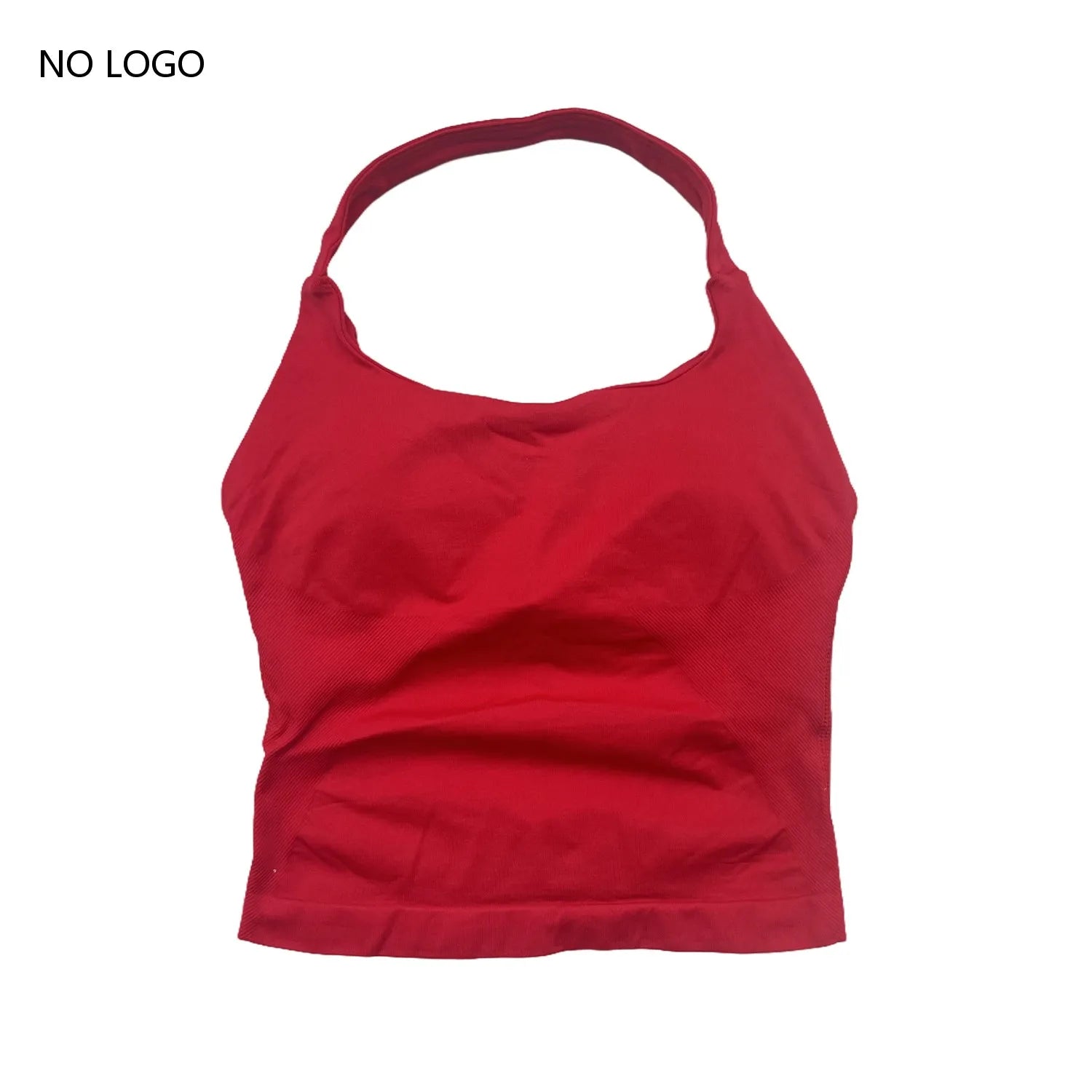 Impact Push-Up Yoga Sports Bra – Backless Tank Top for Gym & Activewear