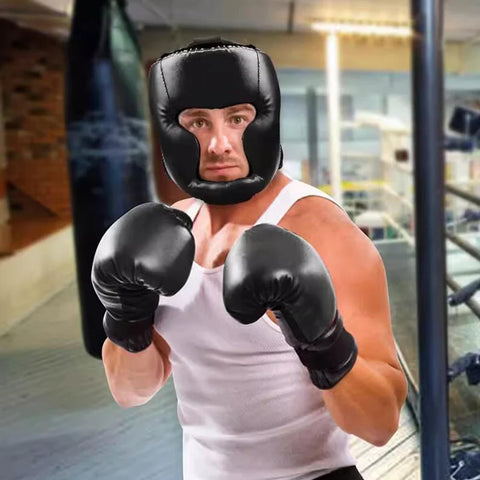 Head Protection Helmet for Boxing, Muay Thai, & Taekwondo