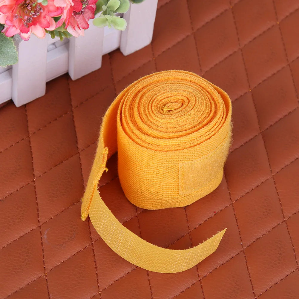 Durable Boxing Hand Wraps Cotton Elastic Wrist Wraps for MMA & Combat Training