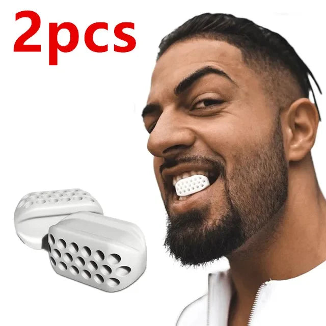 Jaw Exerciser Silicone Fitness Ball for Neck Muscle Training