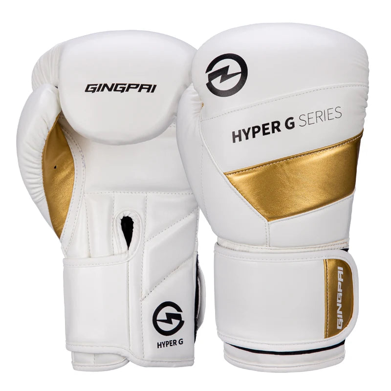GINGPAI HYPHER G SERIES Boxing Gloves – PU Leather, Protective & Breathable