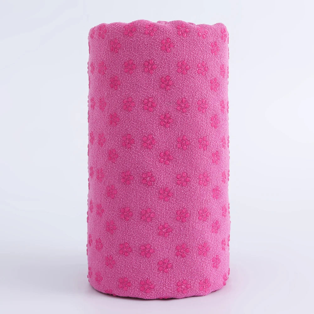 Grip Point Yoga Towel Prevents Slipping for Hot Yoga Practice