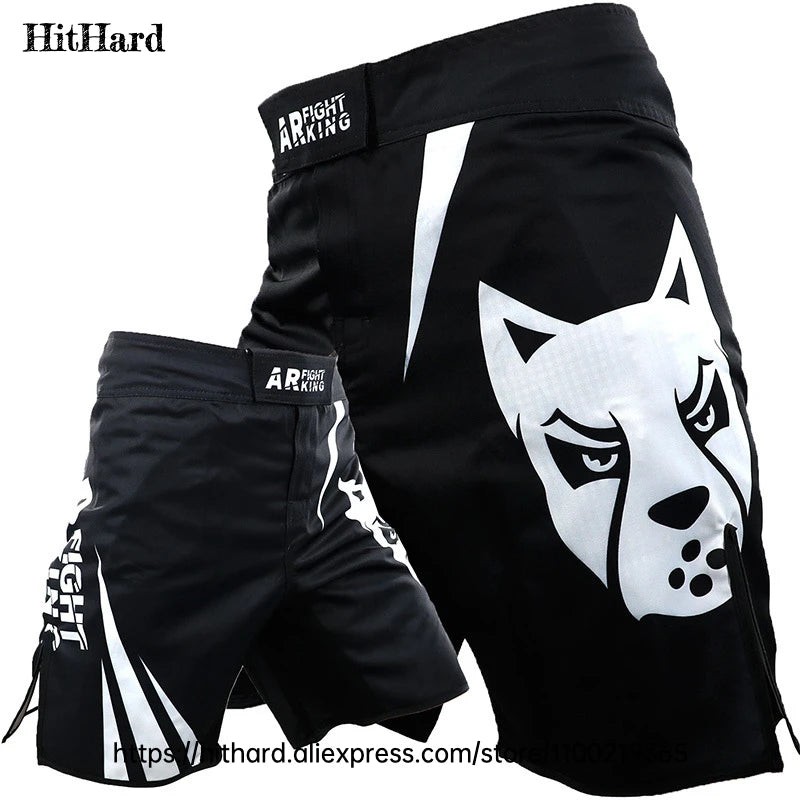 Tiger MMA Shorts BJJ Crossfit Wrestling Grappling Shorts Jiujitsu Martial Arts Combat Clothing Men Women Kickboxing Boxing Pants