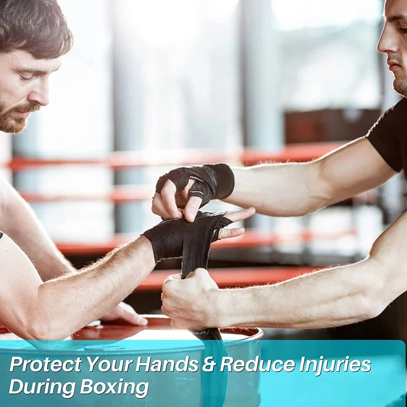 Cotton Hand Wraps for Boxing – Ideal Bandagesl for MMA & Sanda Training