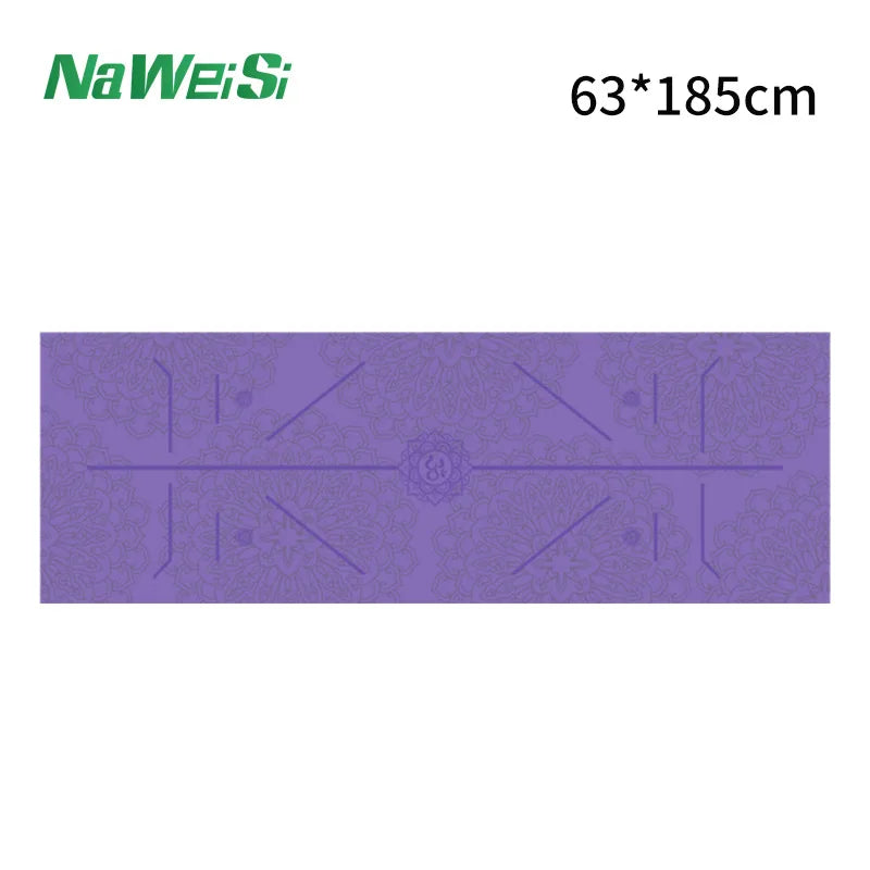 Double-Side Velvet Yoga Mat Towel Non-Slip, Quick-Dry & Portable