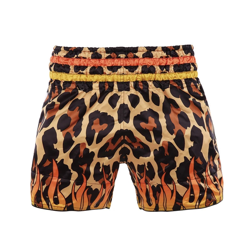 Muay Thai Shorts 2025 New Thai Boxing Shorts Women Men Child Patchwork Kickboxing Training Pants Gym MMA Martial Arts Fight Gear