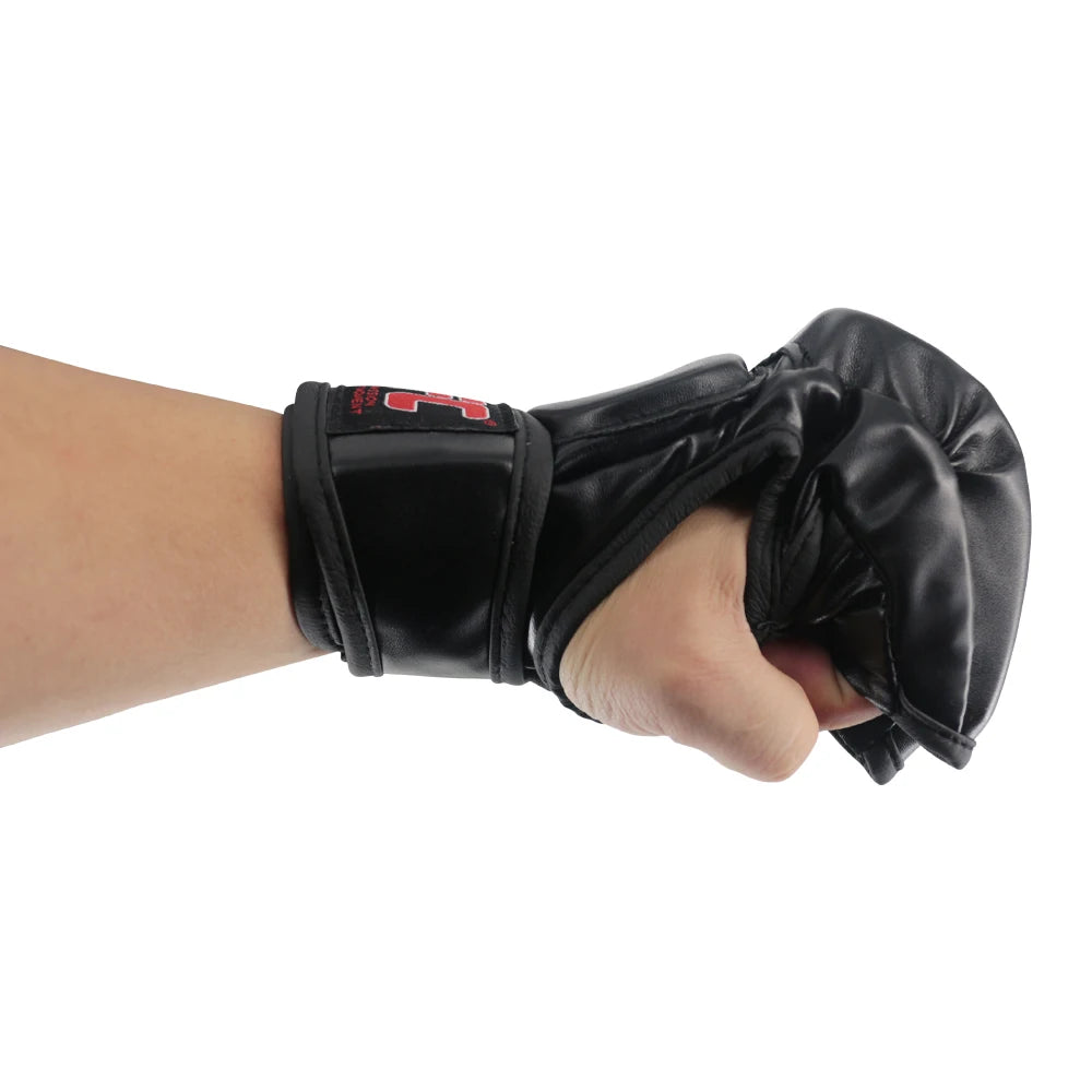 UFC MMA Gloves for Men Semi-Finger Training, Boxing & Kickboxing