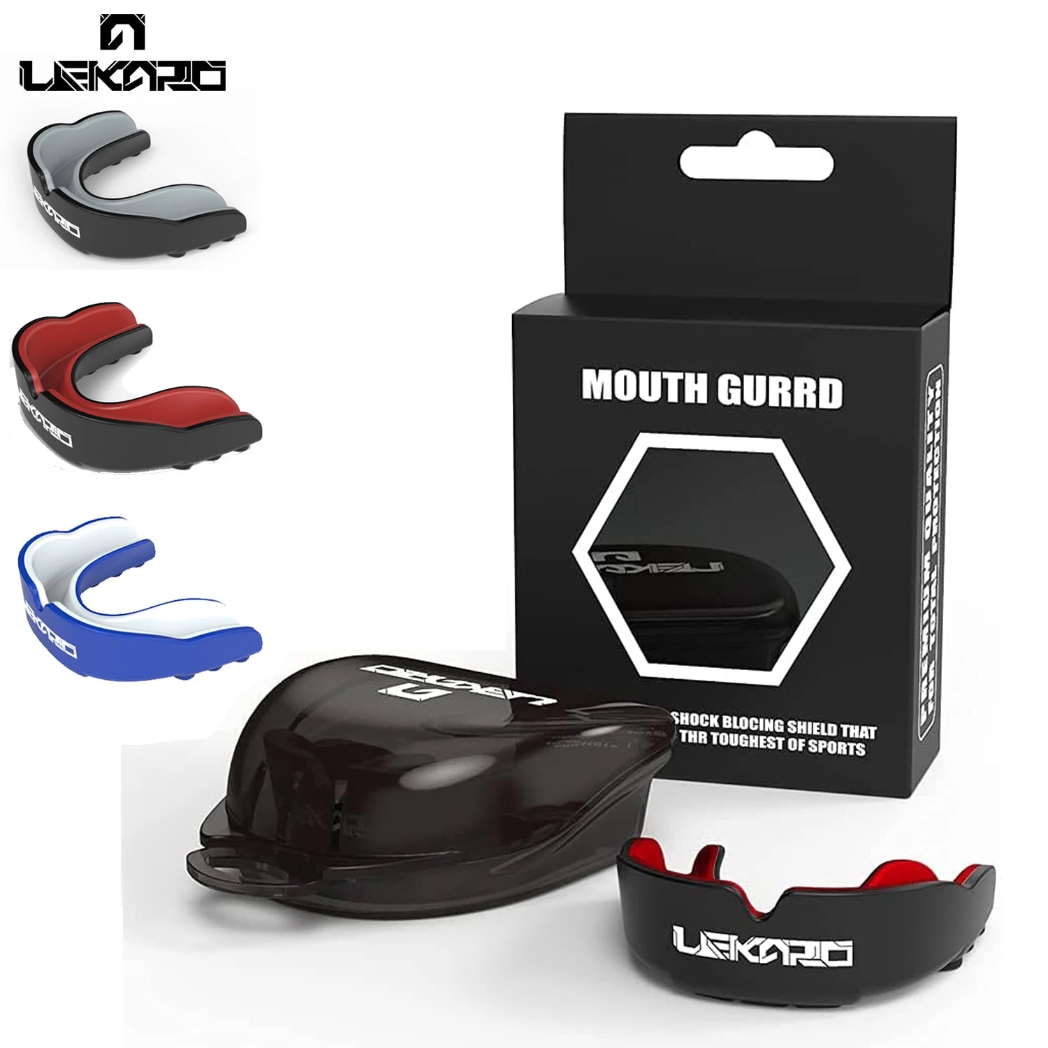 LEKARO Training Mouthguard for Boxing & MMA Fighting Protection
