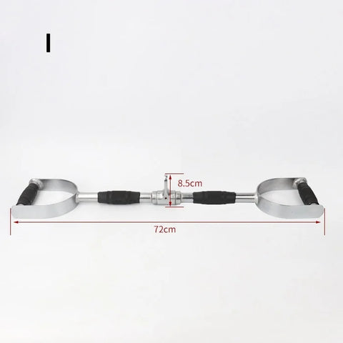 Heavy Duty Lat Pulldown Bar Solid T-Bar V-Bar for Rowing Workouts