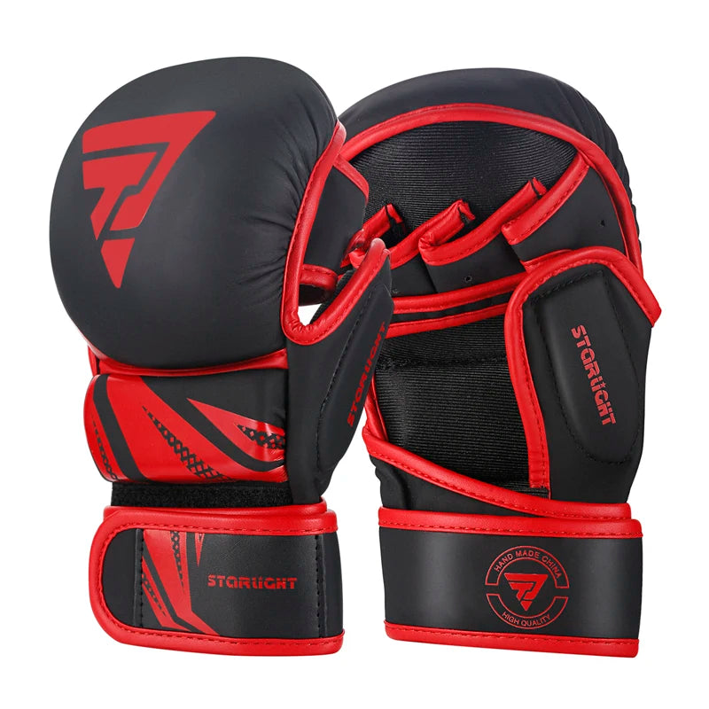 Professional MMA PU Leather Boxing Gloves