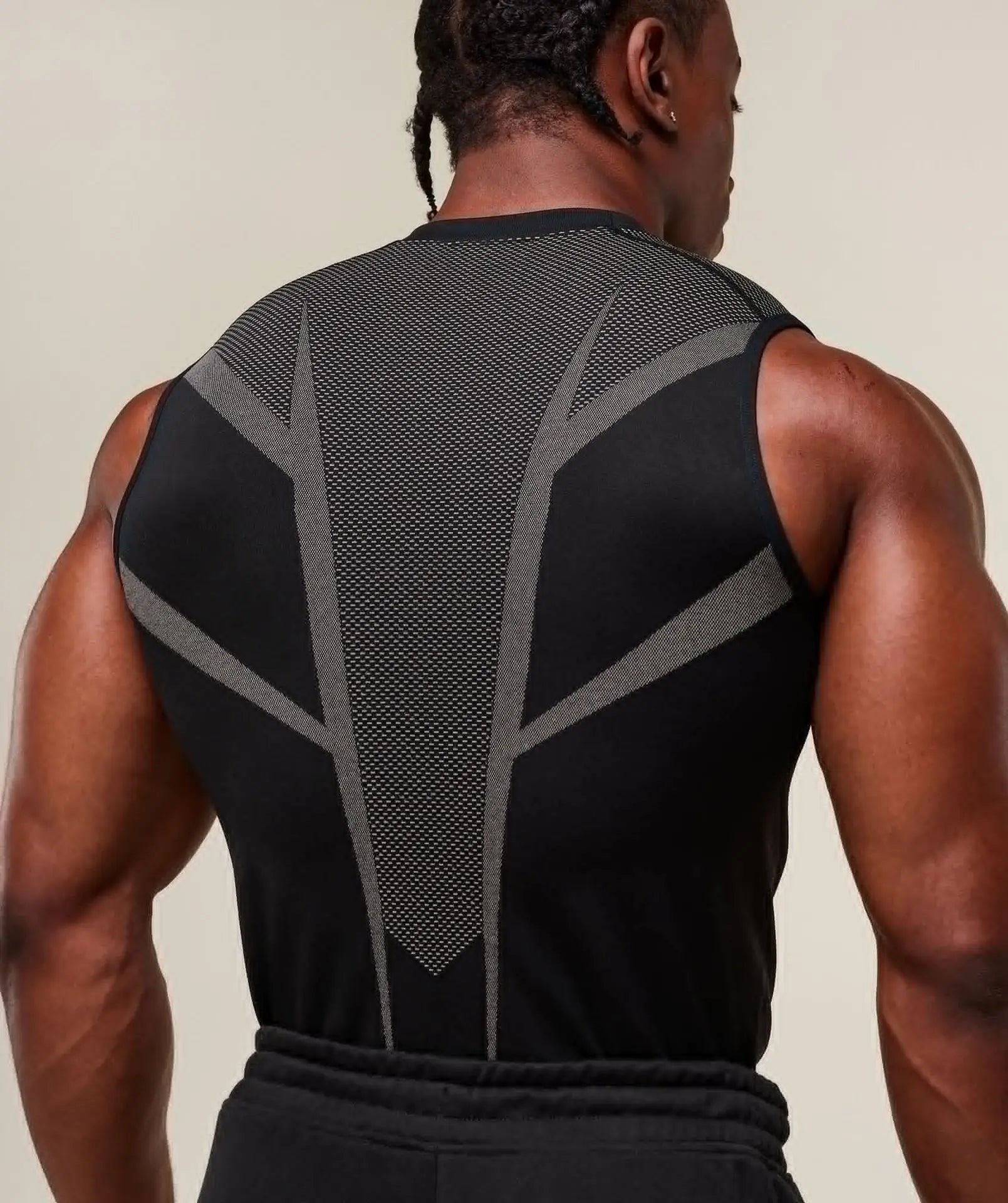 Summer Men's Tight sports vest