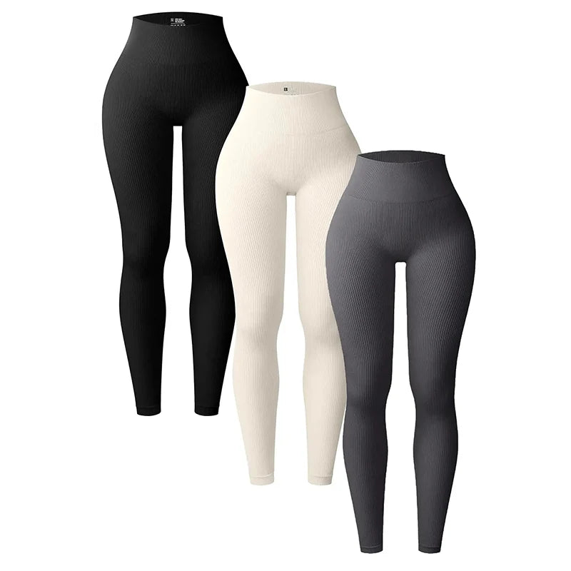 Slimming Seamless Sports Leggings High-Waisted & Stylish