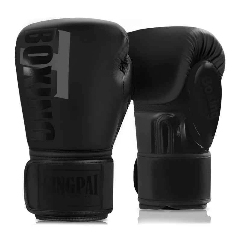 GINGPAI MMA Boxing Gloves – Muay Thai Sandbag Gloves for Training & Fighting