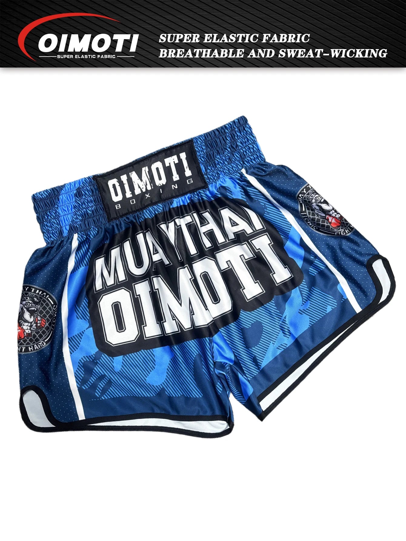 ONE Sports Quick-Drying Breathable Super Elastic Shorts for Boxing Sanda Fighting Training - Super Elastic Sports Pants