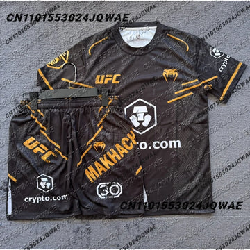 UFC Islam Makhachev T-Shirt Breathable Combat Sports Tee