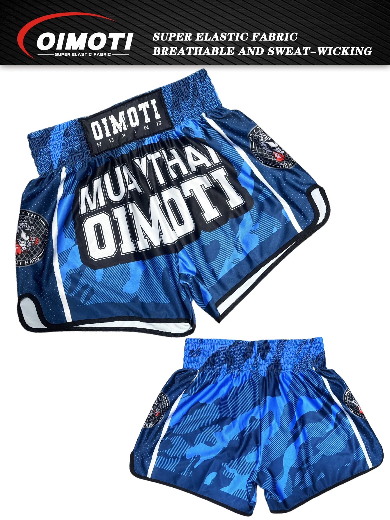 ONE Sports Quick-Drying Breathable Super Elastic Shorts for Boxing Sanda Fighting Training - Super Elastic Sports Pants