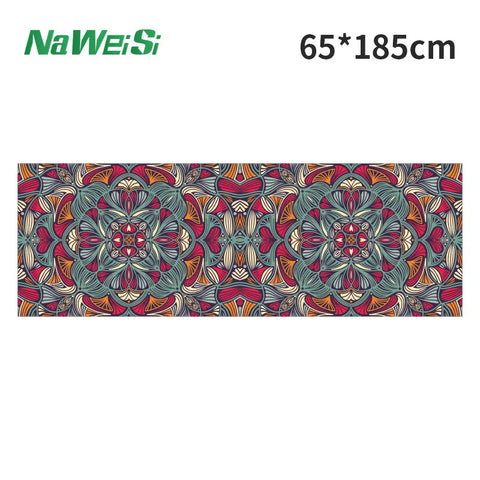 Double-Side Velvet Yoga Mat Towel Non-Slip, Quick-Dry & Portable